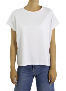 T-shirt tinta unita girocollo